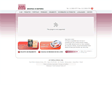 Tablet Screenshot of lisgrafica.com.br